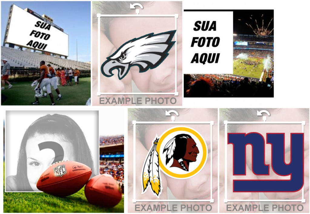 Tudo para suas fotos do grande evento Super Bowl