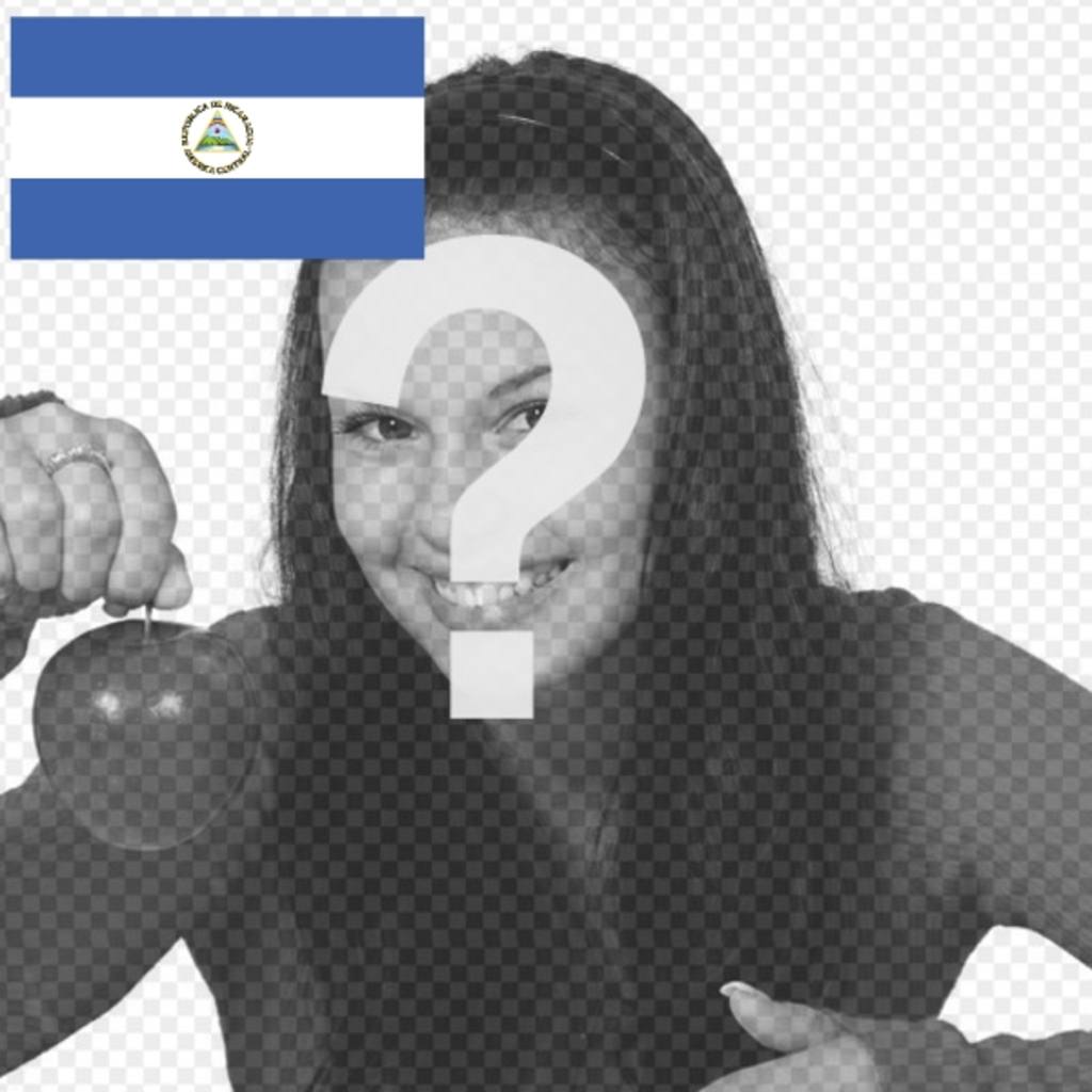 Adicionar a bandeira da Nicarágua em suas fotos do Facebook e do Twitter..