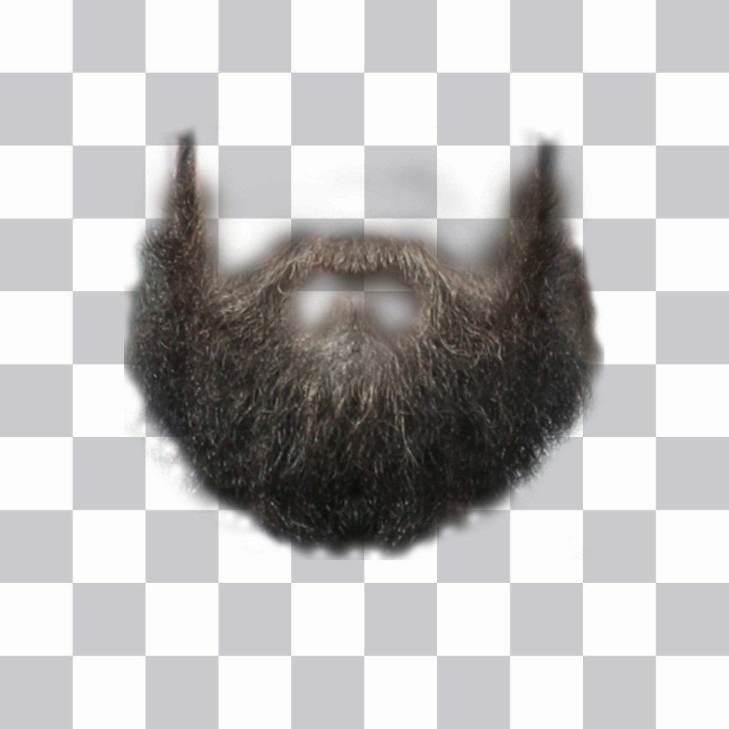 Fotomontagem para colocar uma barba na sua foto. ..