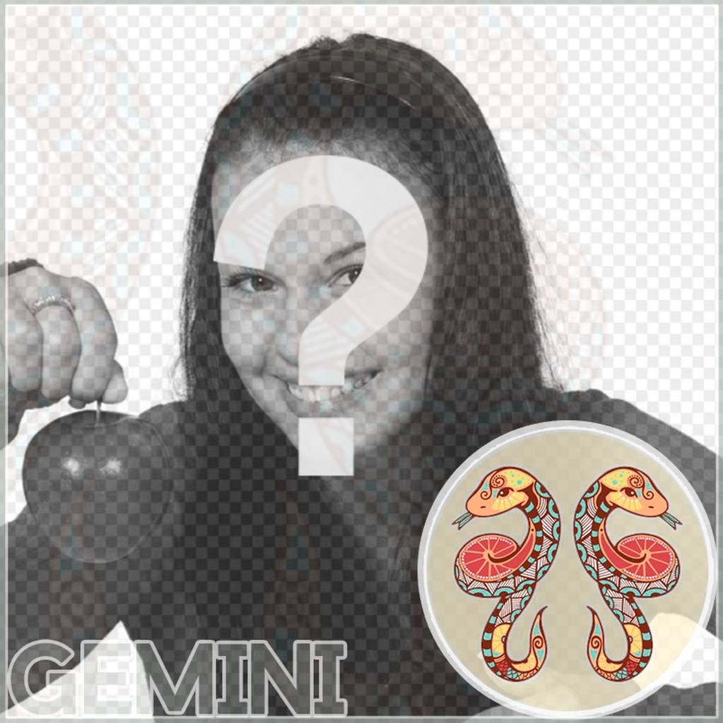 Foto do frame do sinal dos Gêmeos para inserir sua foto do perfil. ..