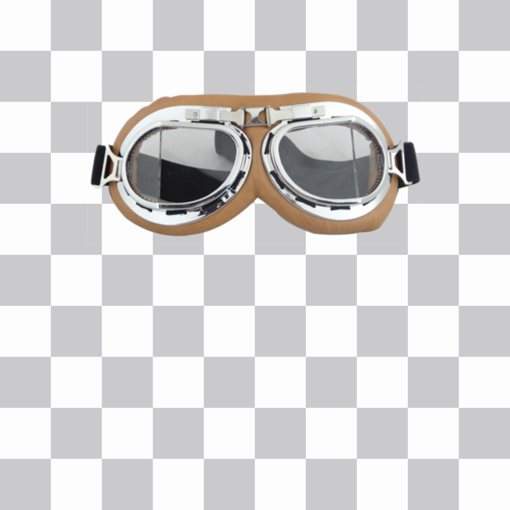 Etiqueta de um par de óculos de aviador. ..