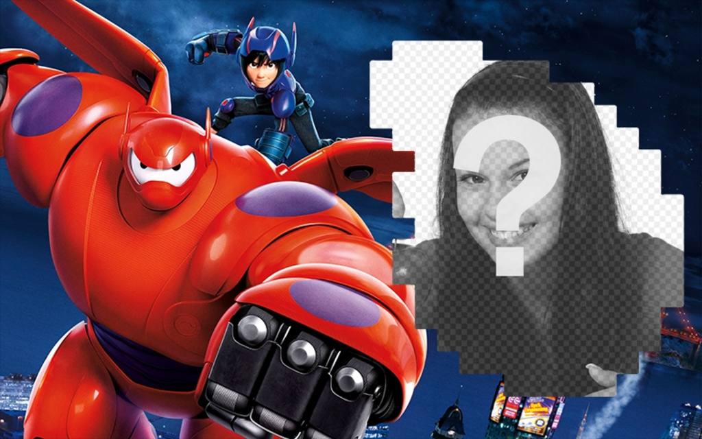 Moldura de Big Hero 6 ..