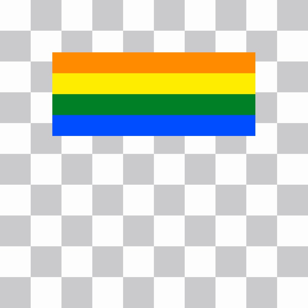Bandeira do orgulho gay que você pode colocar na sua foto como um..