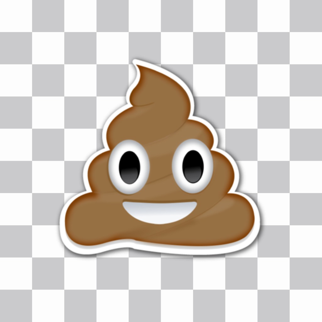 Smiley whatsapp poo emoticon ..