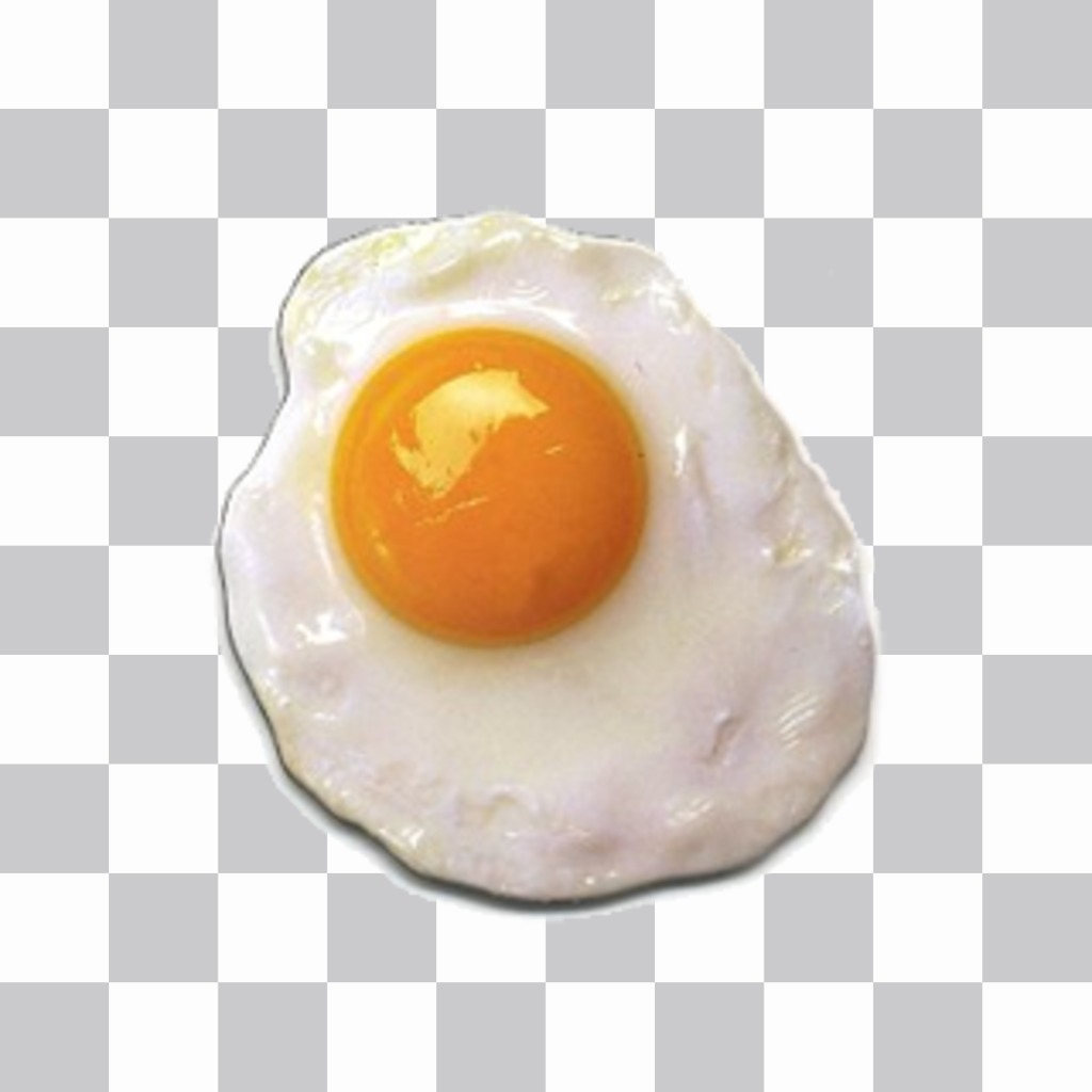 Autocolante Fried para colocar em suas imagens sem a necessidade de baixar qualquer ovo software. ..