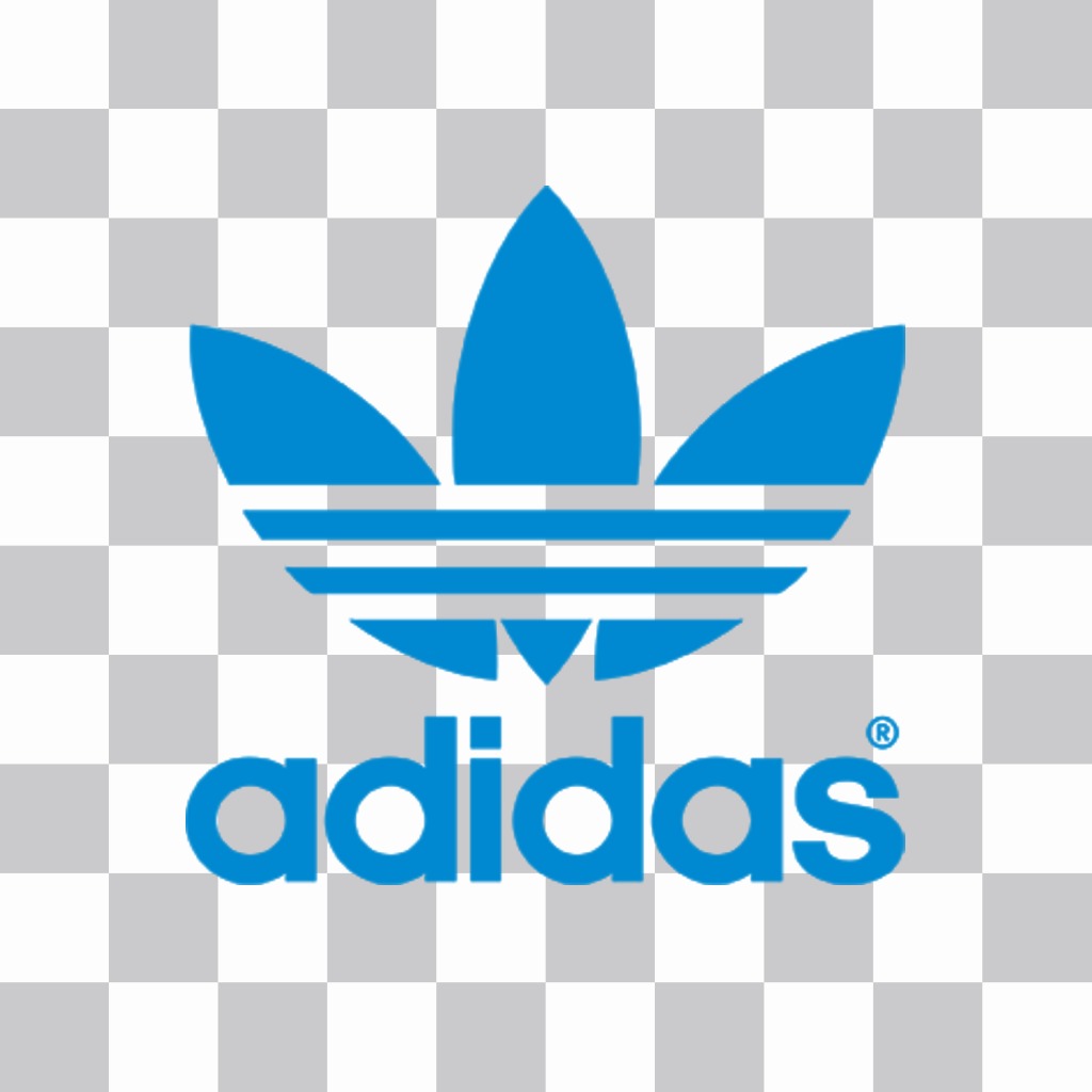 Etiqueta do logotipo da Adidas Originals para suas fotos ..