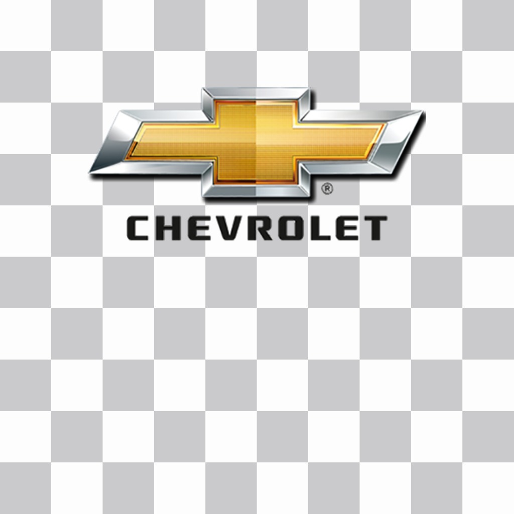 Chevrolet logotipo traseiro para as suas fotos ..