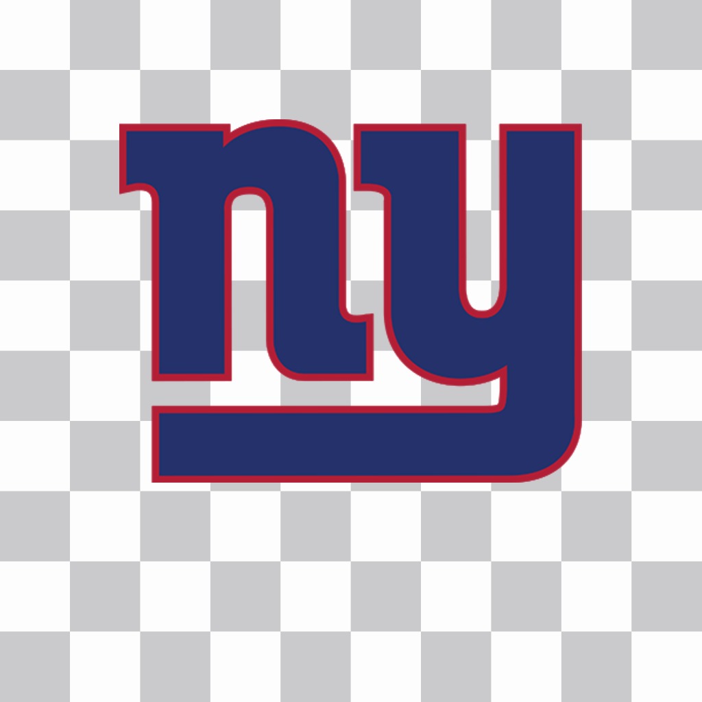 Etiqueta do logotipo de New York Giants para o seu ..