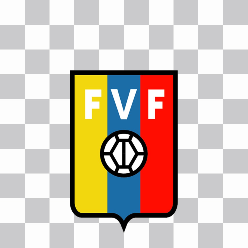 Etiqueta do logotipo da equipe de futebol venezuelana ..
