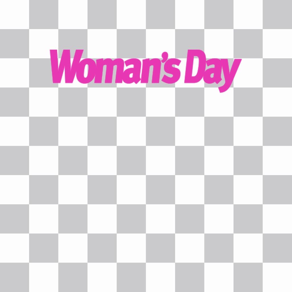 Etiqueta do Dia da mulher para colocar em suas fotos e comemorar ..