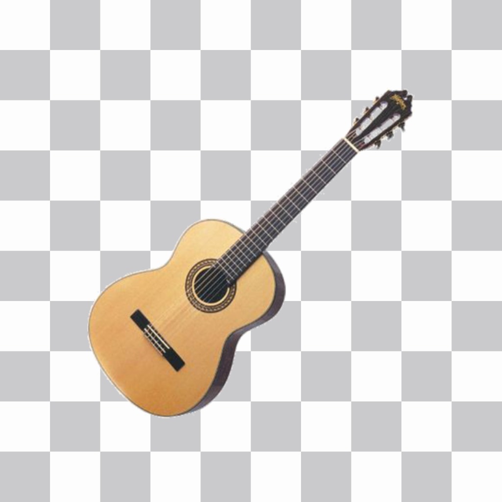 Adicionar uma guitarra espanhola para as suas fotos com este ..