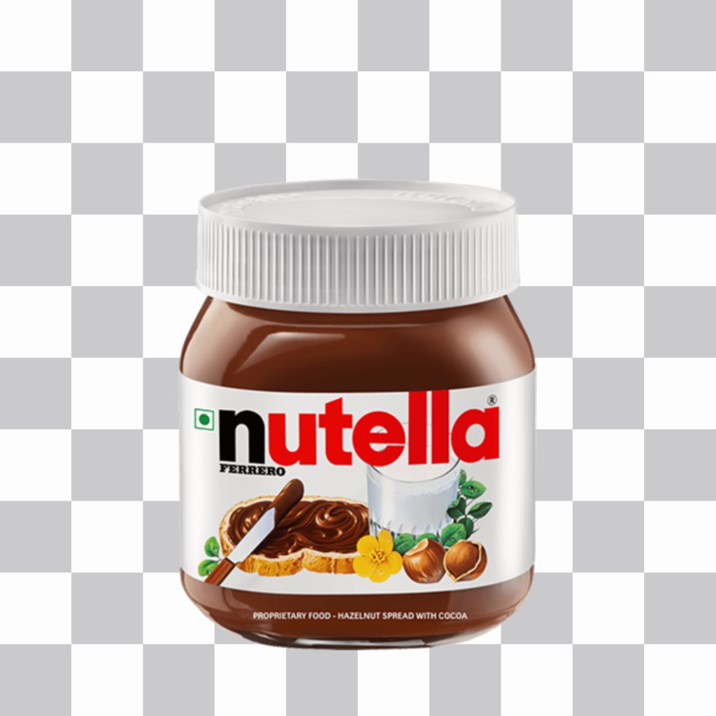 Se você gosta de Nutella em seguida, colocar esta etiqueta em suas fotos ..
