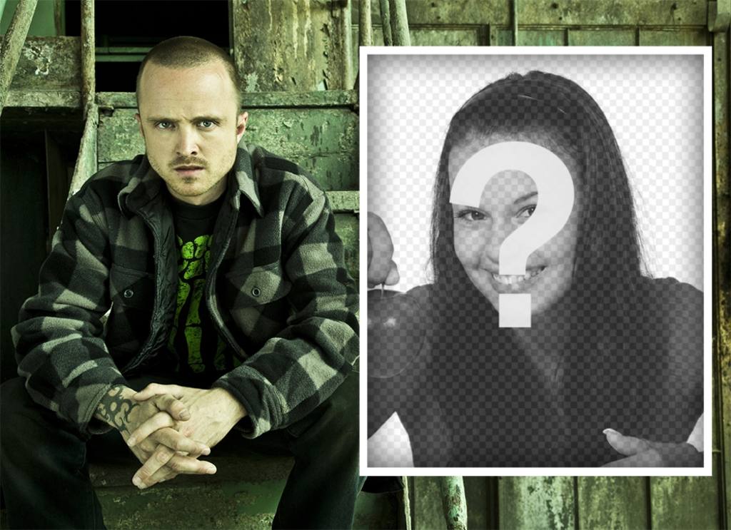 Editar esse efeito com Jesse Pinkman de Breaking Bad ..