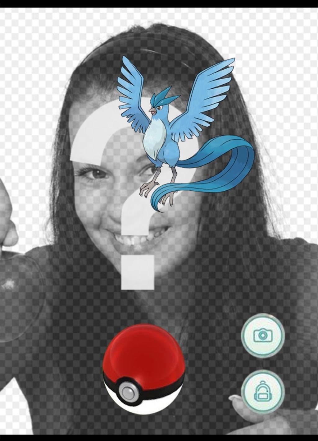 Articuno captura com este efeito de Pokemon Go para editar ..