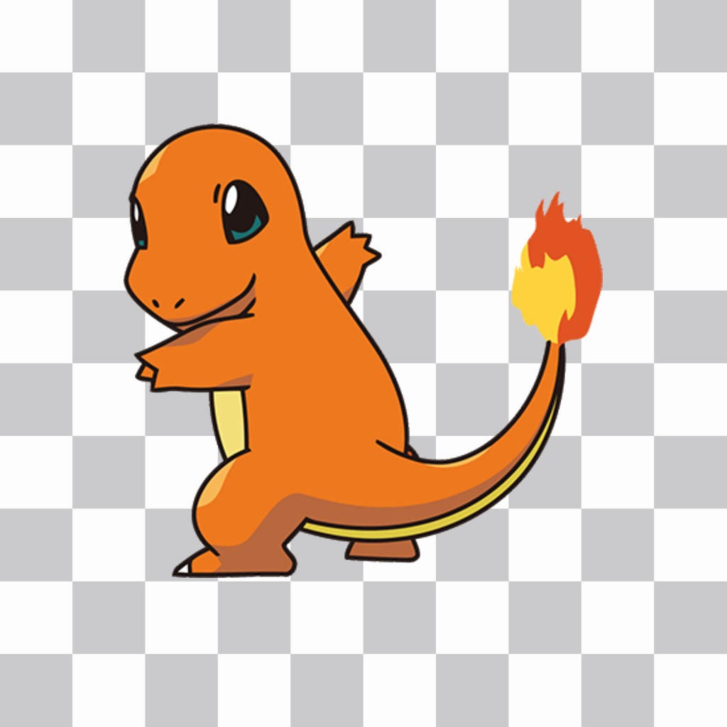 Coloque Charmander com você com este Colar on-line on-line ..