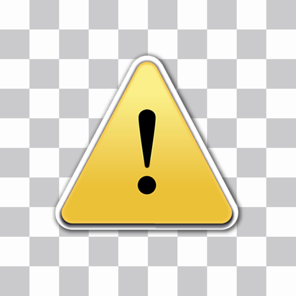 AVISO emoticon que você pode colar em suas fotos para ..