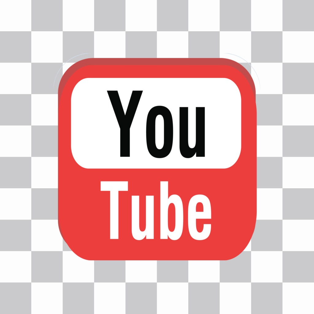 Youtube logotipo para inserir sua foto ..